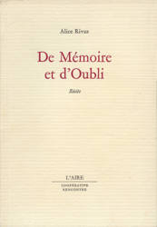 De mémoire et d’oubli